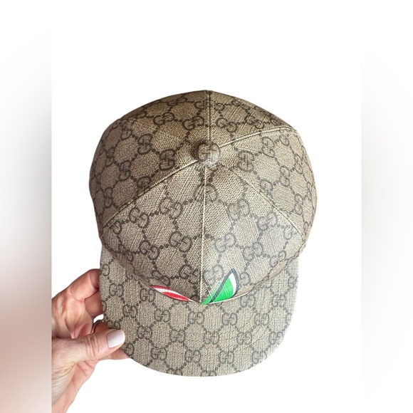 Gucci Supreme Monogram Apple Baseball Hat - Picture 3 of 7